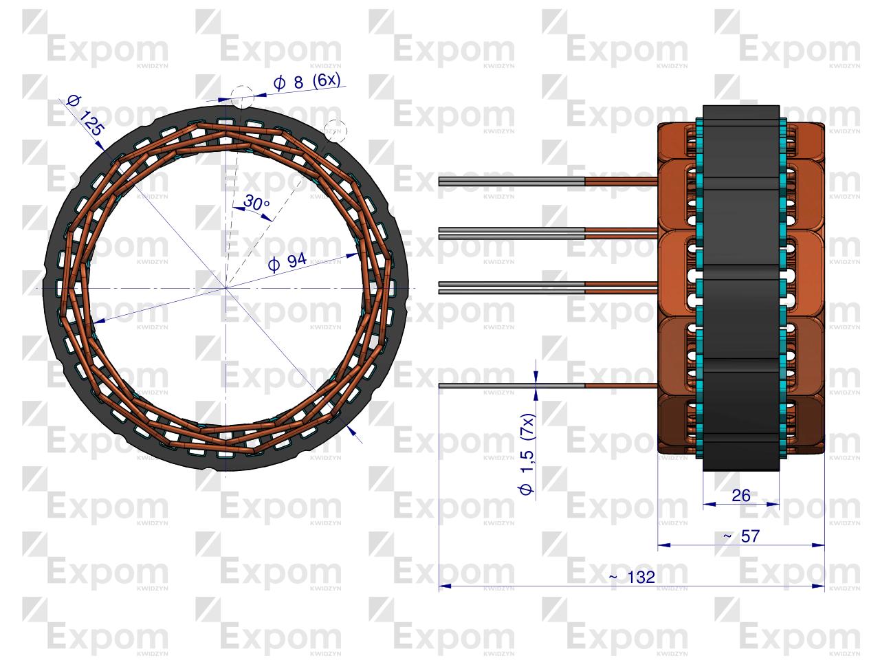 Stojan alternatora 0120484011EX Nowy Typ EXPOM KWIDZYN eu 