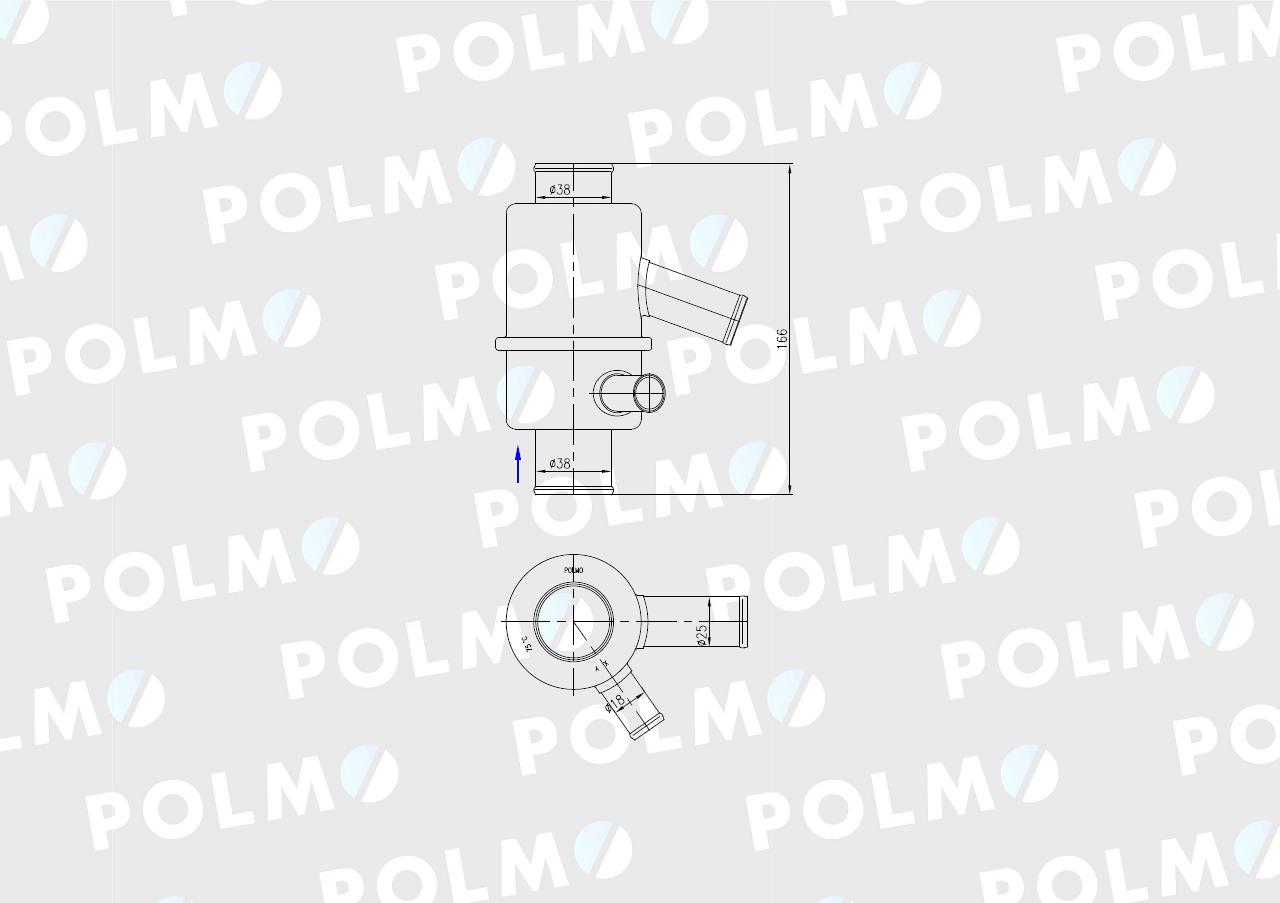Termostat 12270073 Deutz POLMO