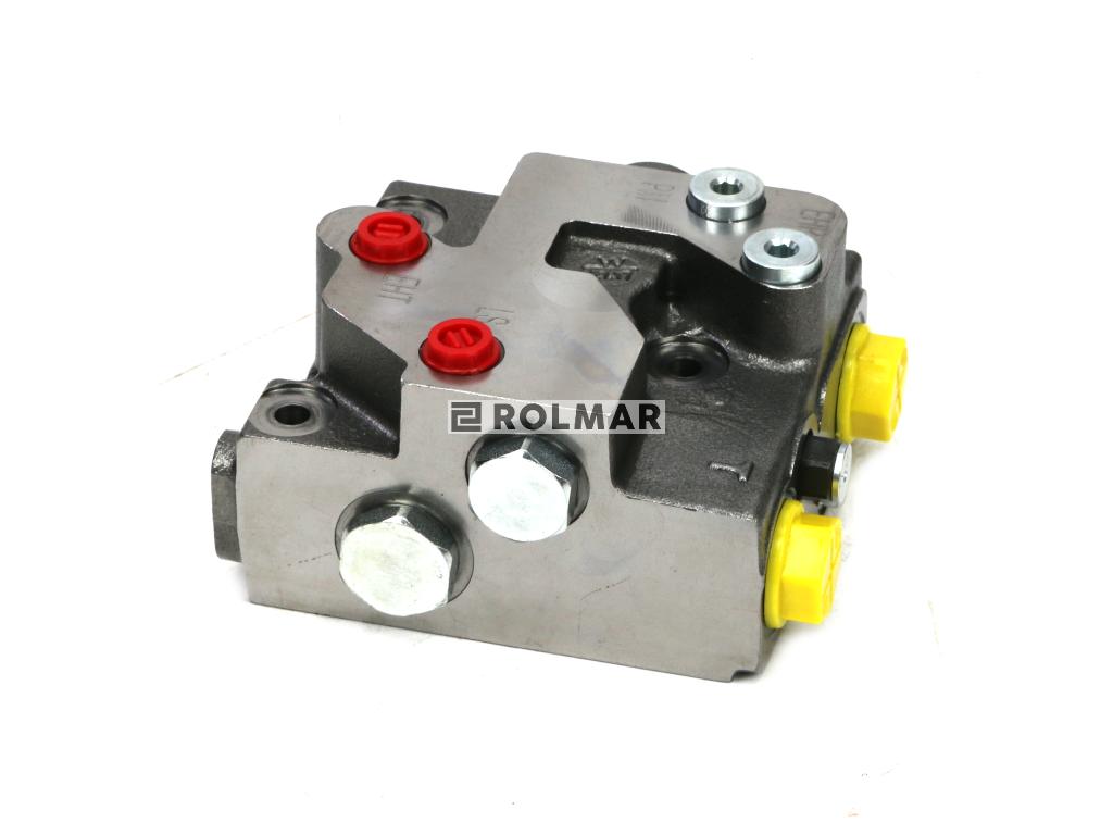 Płyta wejściowa do rozdzielaczy SPV120. G3/4" (do pomp o zmiennym wydatku). zawór odciążający