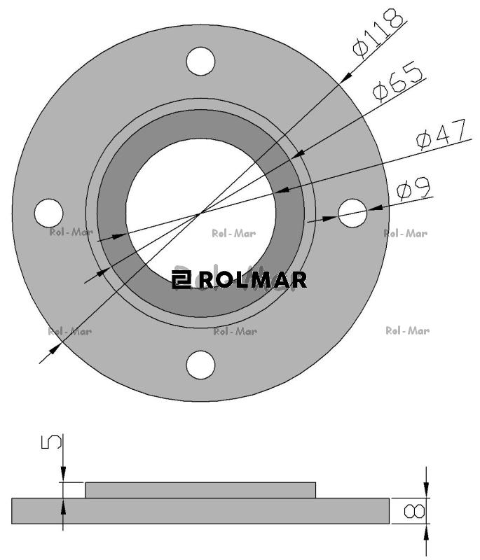 Pokrywa przekładni 2208030101 Rozrzutnik