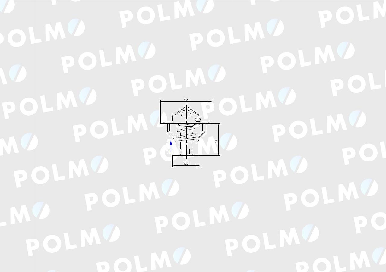 Termostat 2485613 LANDINI POLMO