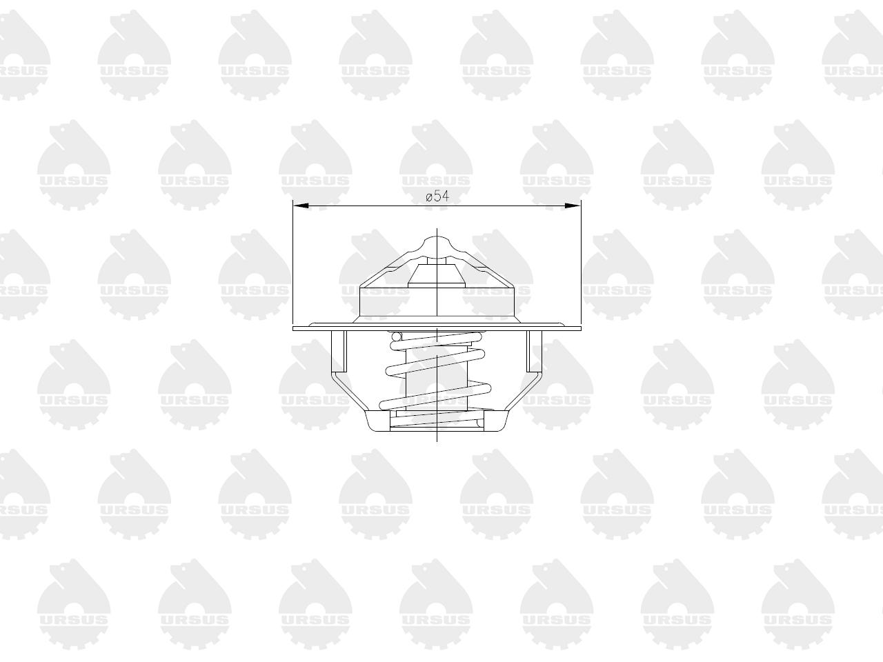 Termostat MF-4 ORYGINAŁ URSUS