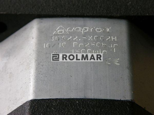 Pompa hydrauliczna zębata 22.5cm3/obr lewe obroty Caproni