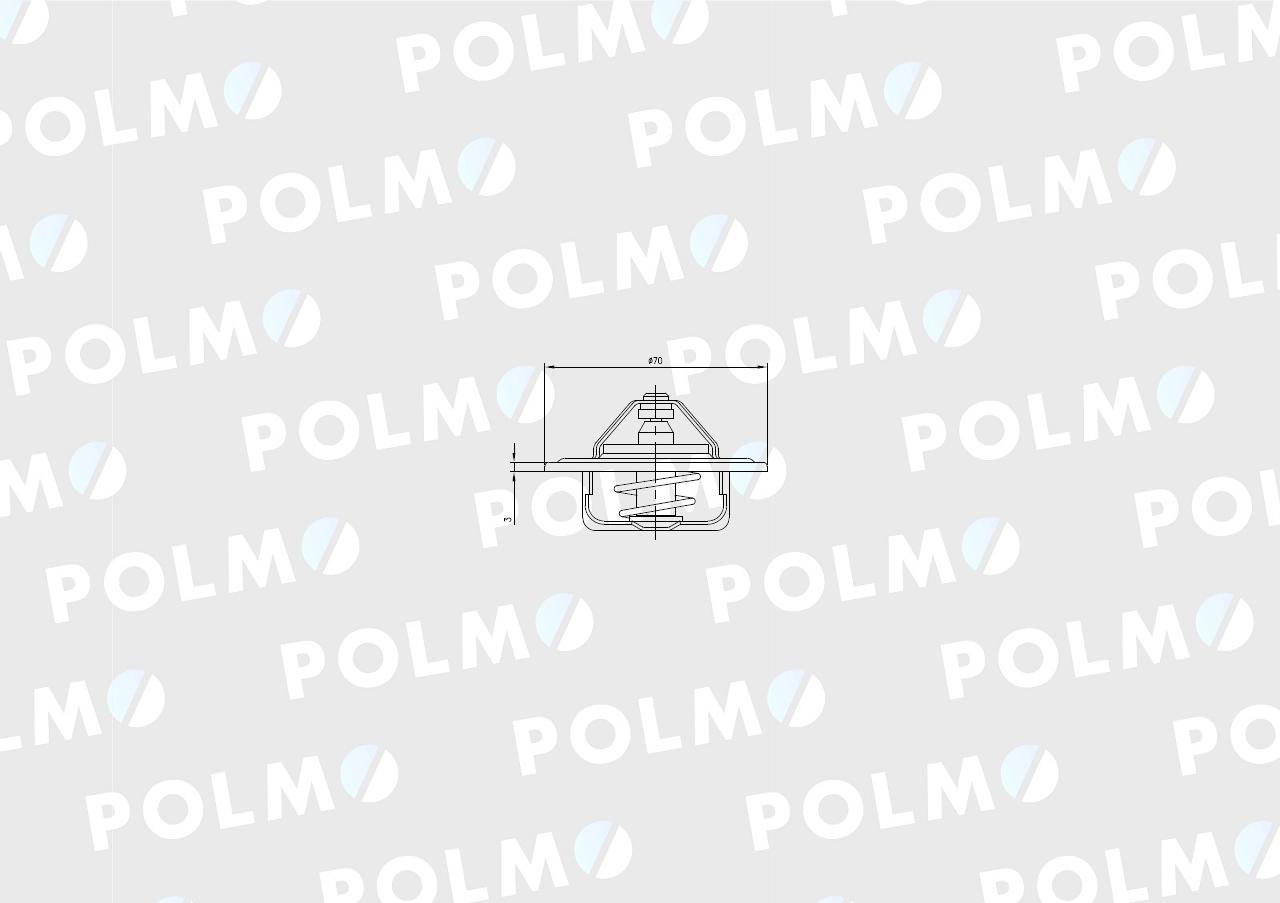 Termostat SW400 Bizon POLMO