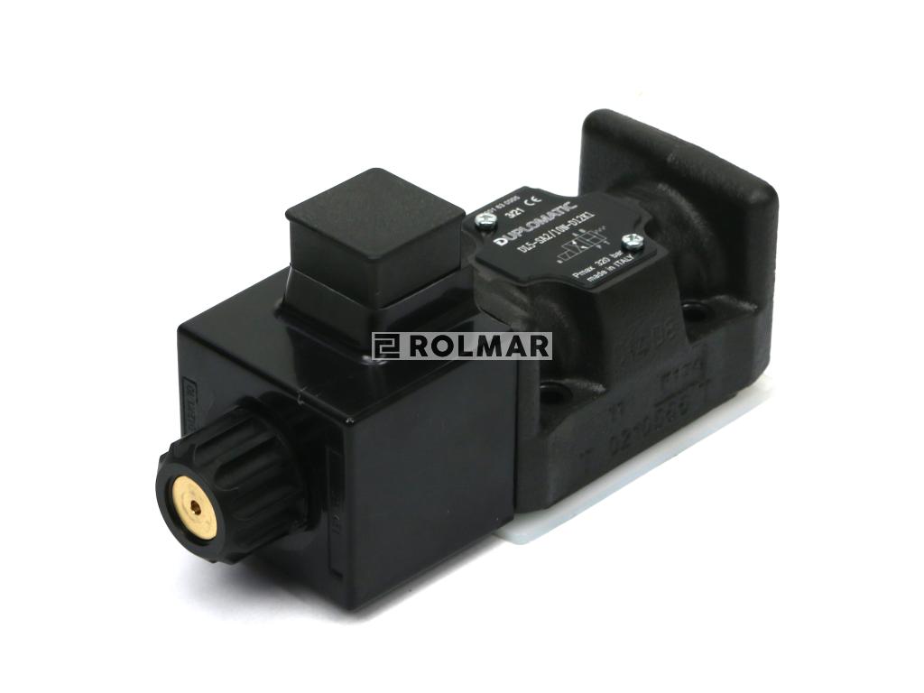 Rozdzielacz (elektrozawór NG 10) DL5-SA2/10N-D12K1 12VDC (cewka x 1) Compact 320bar. 125l/min Duplomatic