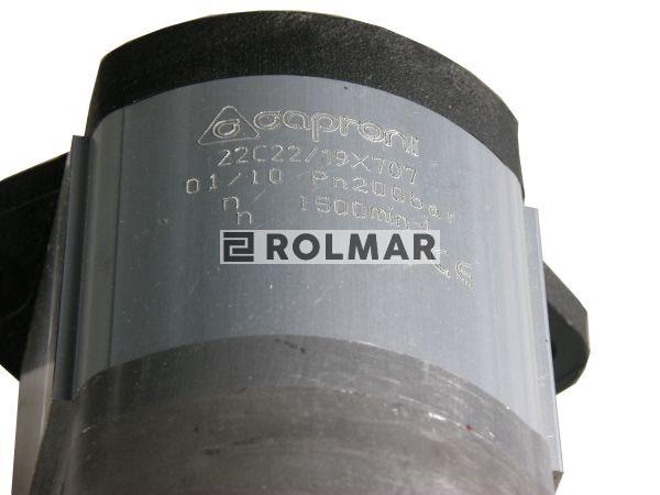 Pompa hydrauliczna Massey Ferguson Caproni 3800196M91, 22C22/19X707