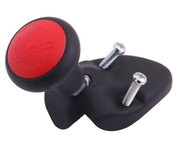 Gałka kierownicy czerwona pokrywa mocowanie na ramię ORYGINAŁ URSUS