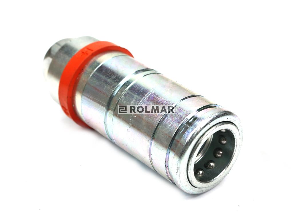 Szybkozłącze hydrauliczne gniazdo PUSH-PULL gwint wew.1/2"BSP seria 3CFHF (max.strumień 250 l/min) ISO-A oryginał Faster
