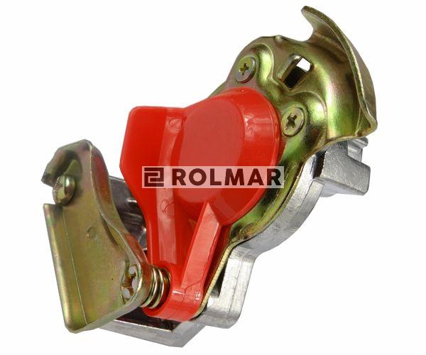 Złącze przewodów powietrza bez zaworu C-330/360/Przyczepa (twarde) x501200 Euro 22x1.5 Czerwone