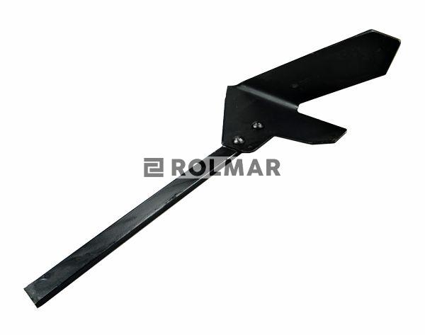 Nóż kątowy pielnika lewy z trzonem 140 kpl. pielnik