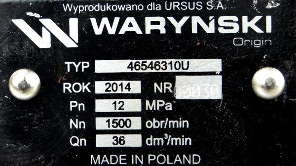 Pompa hydrauliczna podnośnika wzmocniona 36 l/min C-360 ORYGINAŁ URSUS