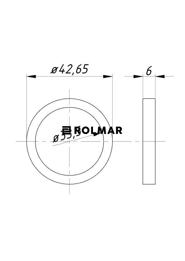Gniazdo zaworu wydechowego nadwymiar 0,75 C-330