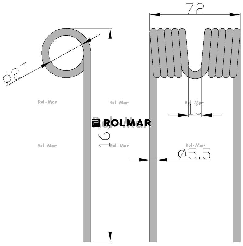 Palec podbieracza T-050 przyczepa samozbierająca Polska