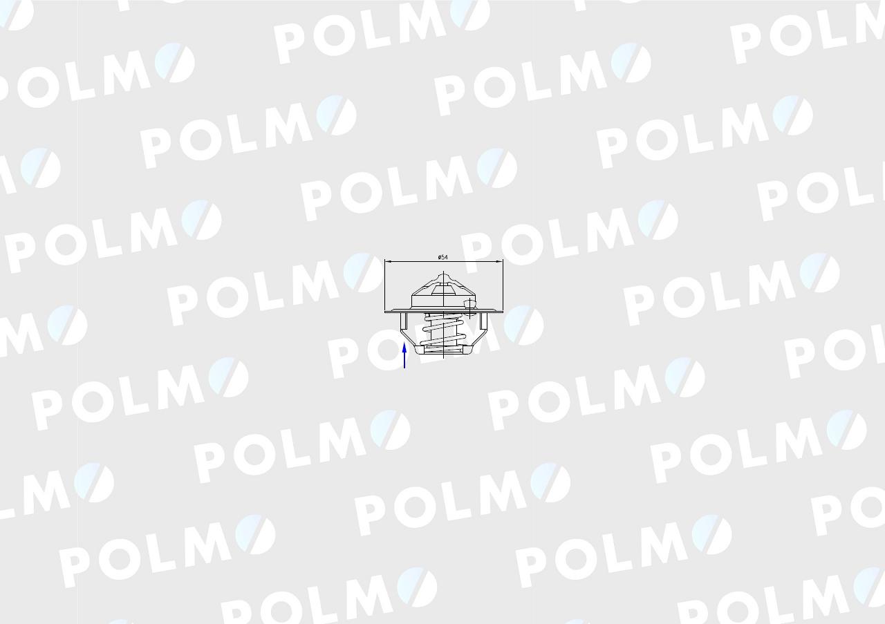 Termostat 6005012123 RENAULT POLMO