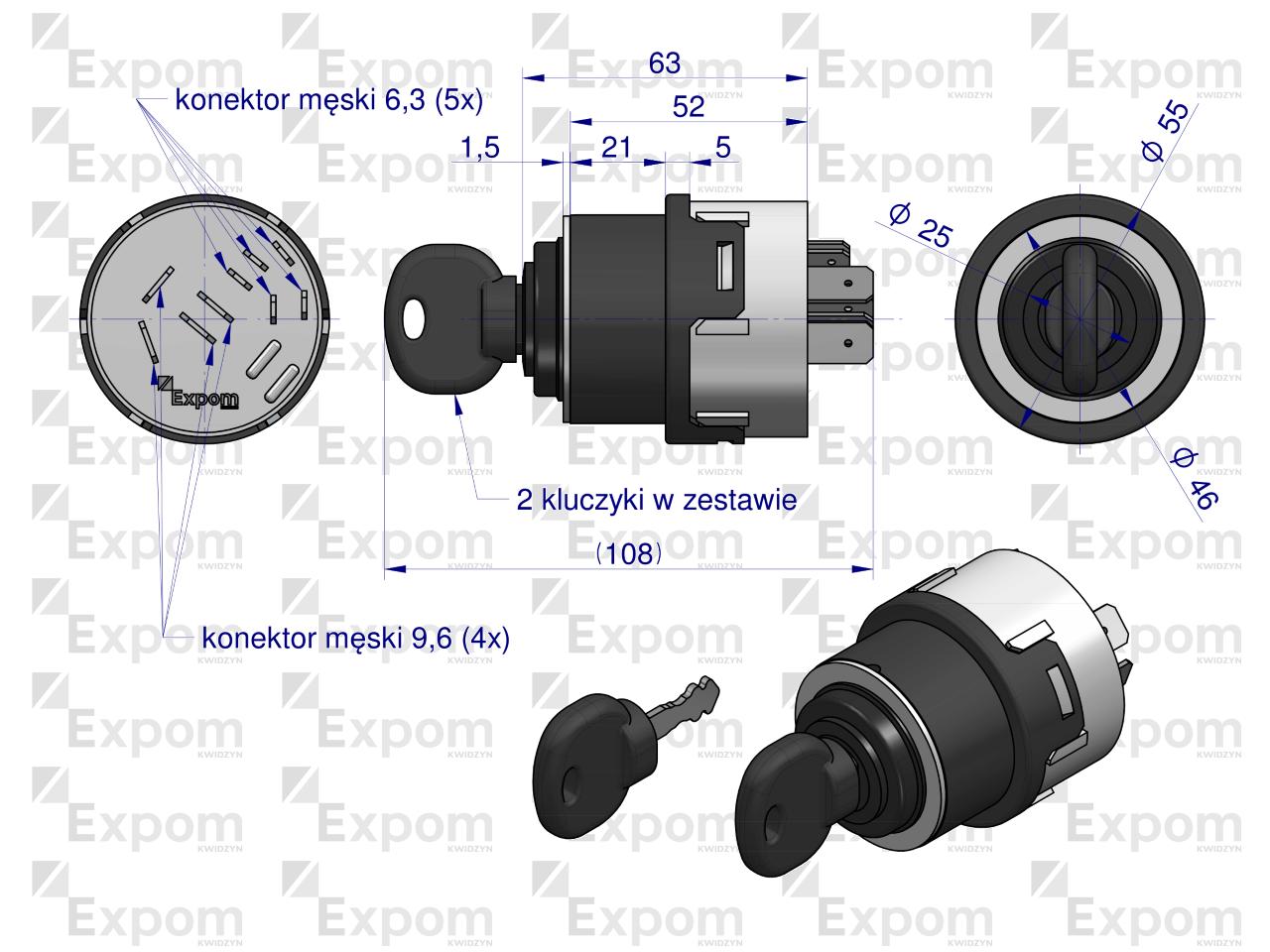 Stacyjka JCB EXPOM KWIDZYN eu