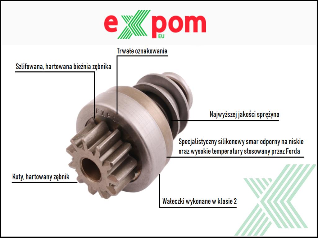 Zespół sprzęgający rozrusznika R-10A 851.700.0EX EXPOM KWIDZYN eu 