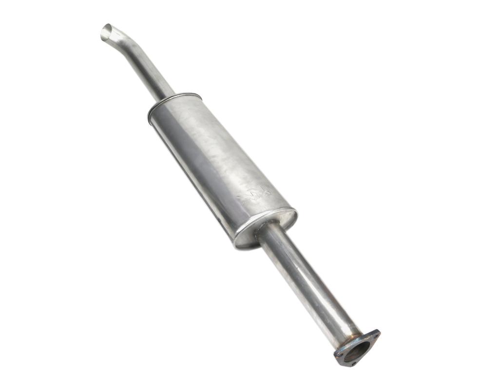 Tłumik TURBO 1676mm 9.8kg C-385 inox gięty wylot Waryński