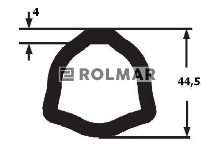 Rura wewnętrzna wału seria 5 i 6 do długości 810 AKSAN