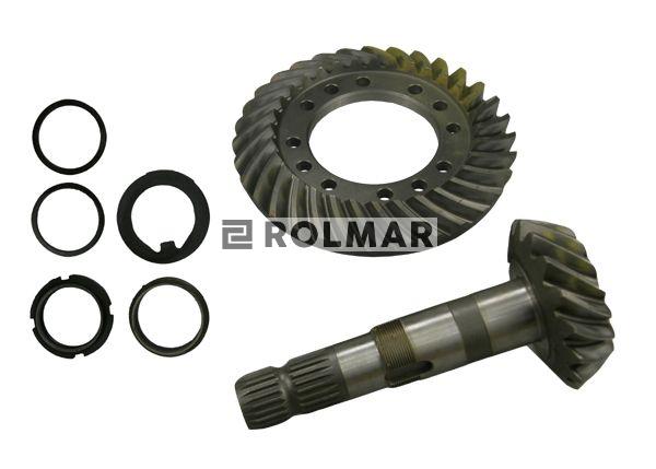 Koło talerzowe z wałkiem osi przedniej Z16/31 Zetor