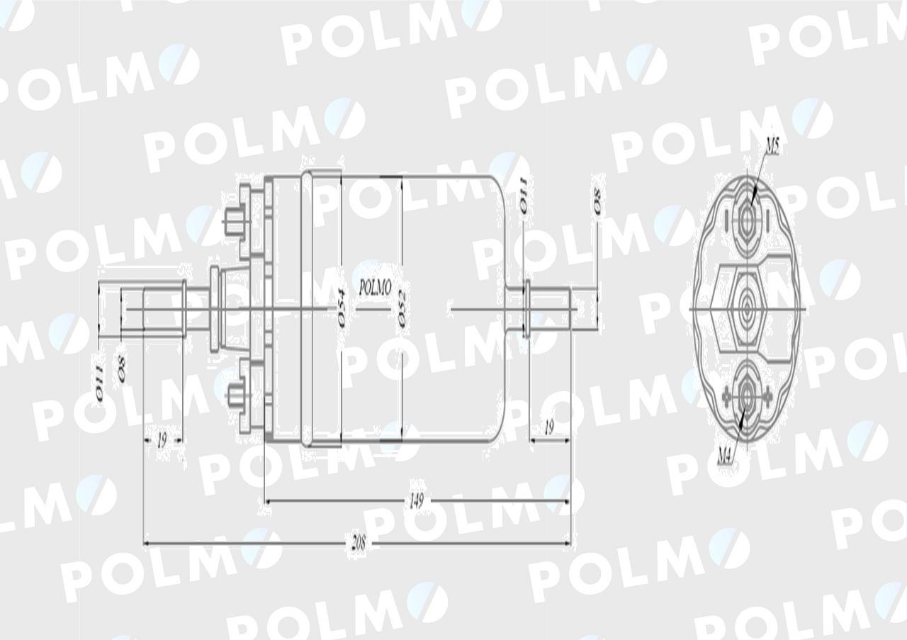 Pompa zasilająca AL168483 POLMO