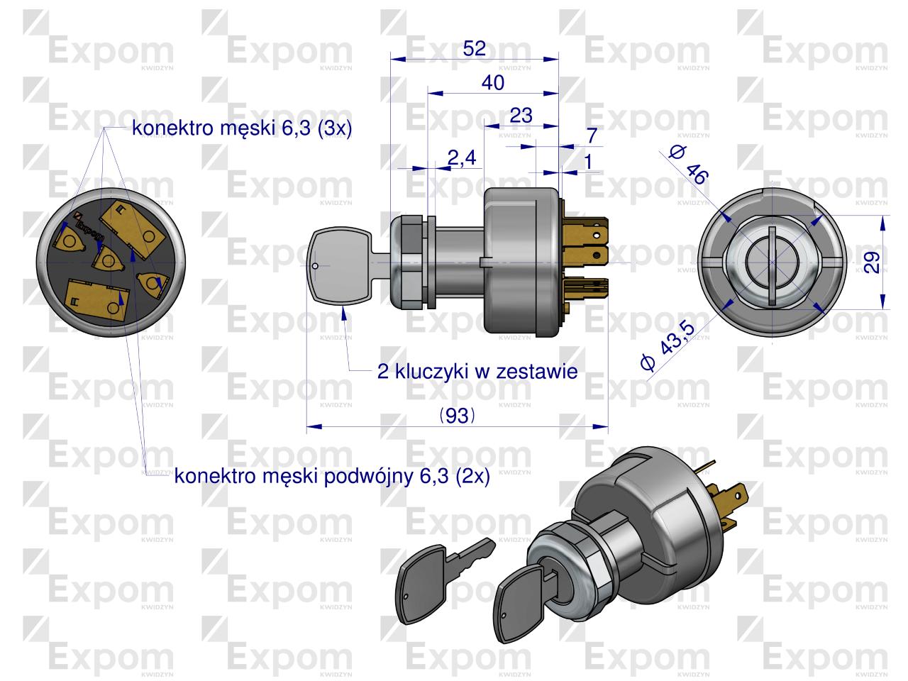 Stacyjka  John Deere AR58126 Expom Kwidzyn eu