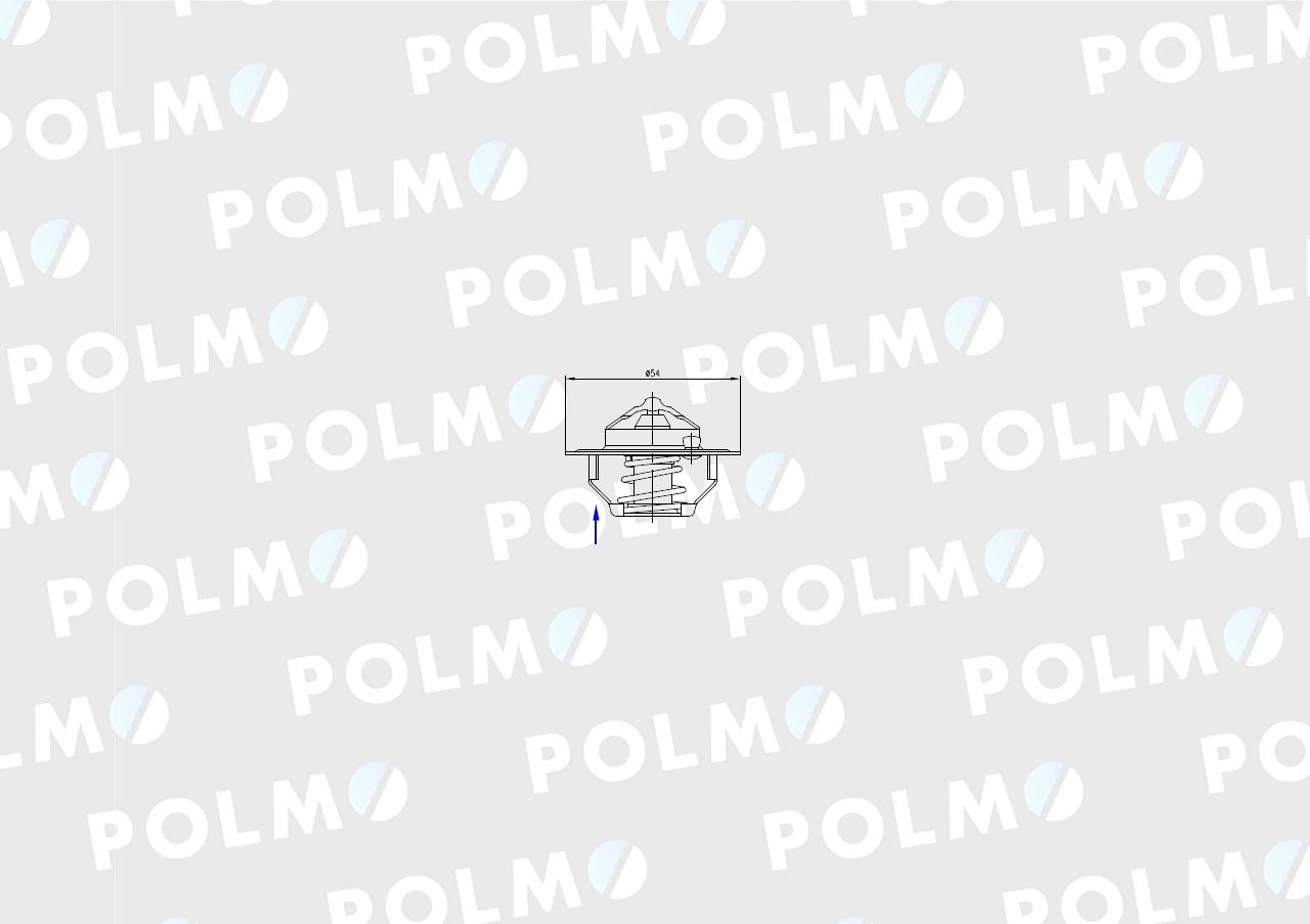Termostat AT22963 JOHN DEERE POLMO