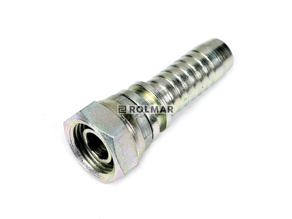 Zakucie hydrauliczne proste DKOL DN12-12L M18x1.5