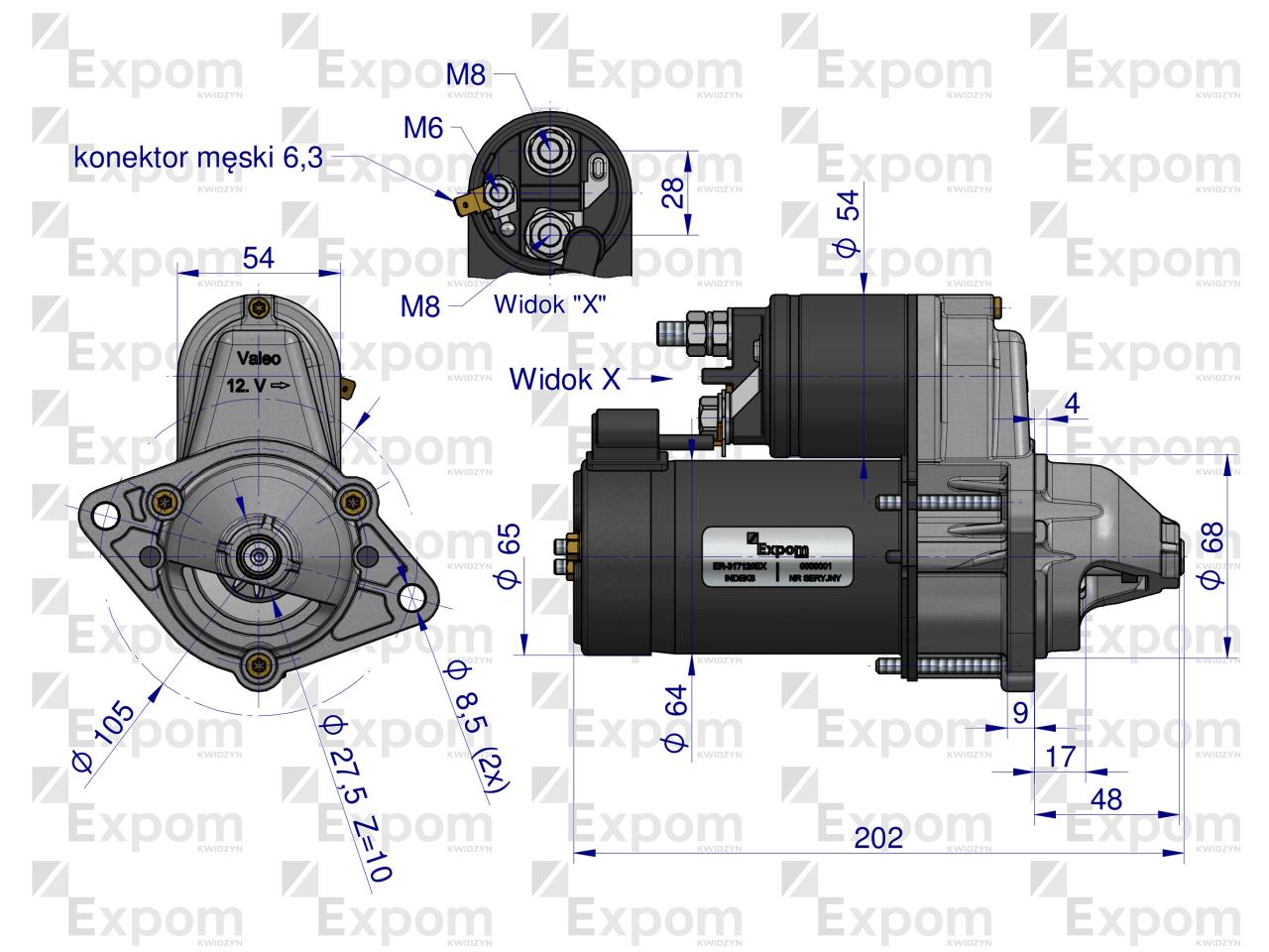Rozrusznik regenerowany CS519 Expom Kwidzyn Eu