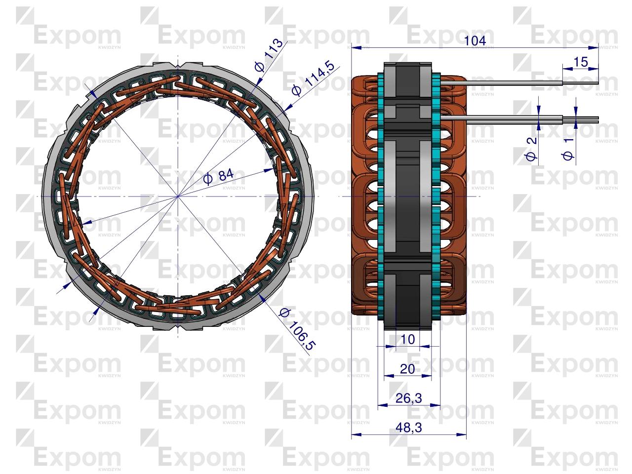 Stojan alternatora MF3 Nowy Typ EXPOM KWIDZYN eu 