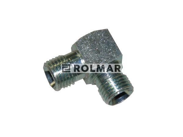 Złącze kolano hydrauliczne 90" BB G1/4xG1/4K