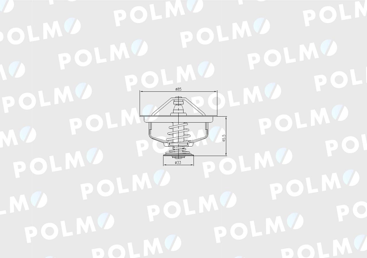 Termostat G199204010020 Fendt POLMO