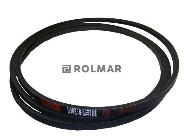 Pas klinowy H25x16-6065 Czerwony