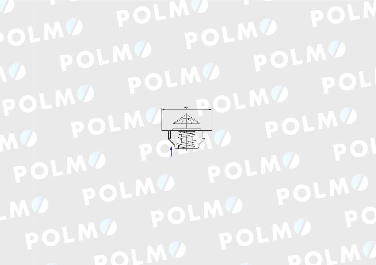 Termostat 895311H1 David Brown CASE POLMO