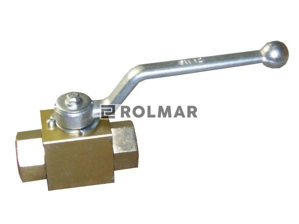 Zawór kulowy hydrauliczny dwudrożny 25 MPA 1/2"