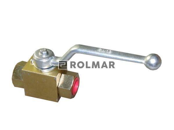 Zawór kulowy hydrauliczny dwudrożny 25 MPA 1/2"