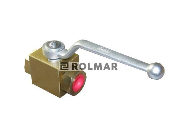 Zawór kulowy hydrauliczny dwudrożny 25 MPA 3/4"