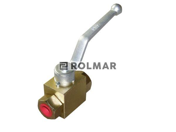 Zawór kulowy hydrauliczny dwudrożny 25 MPA 3/8"