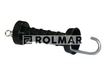 Uchwyt bramowy ze sprężyną