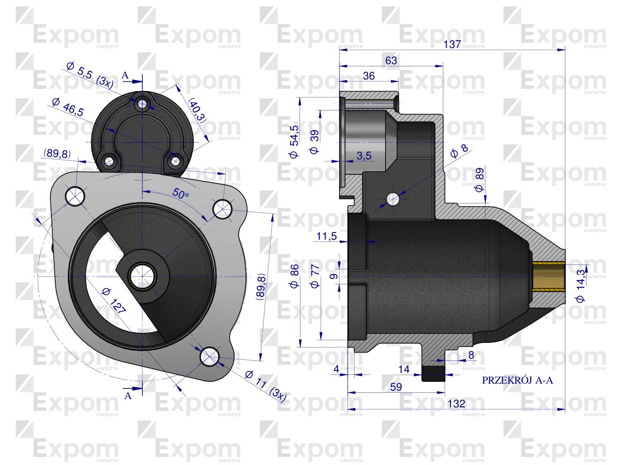 Głowica rozrusznika MS289EX Nowy Typ EXPOM KWIDZYN eu 