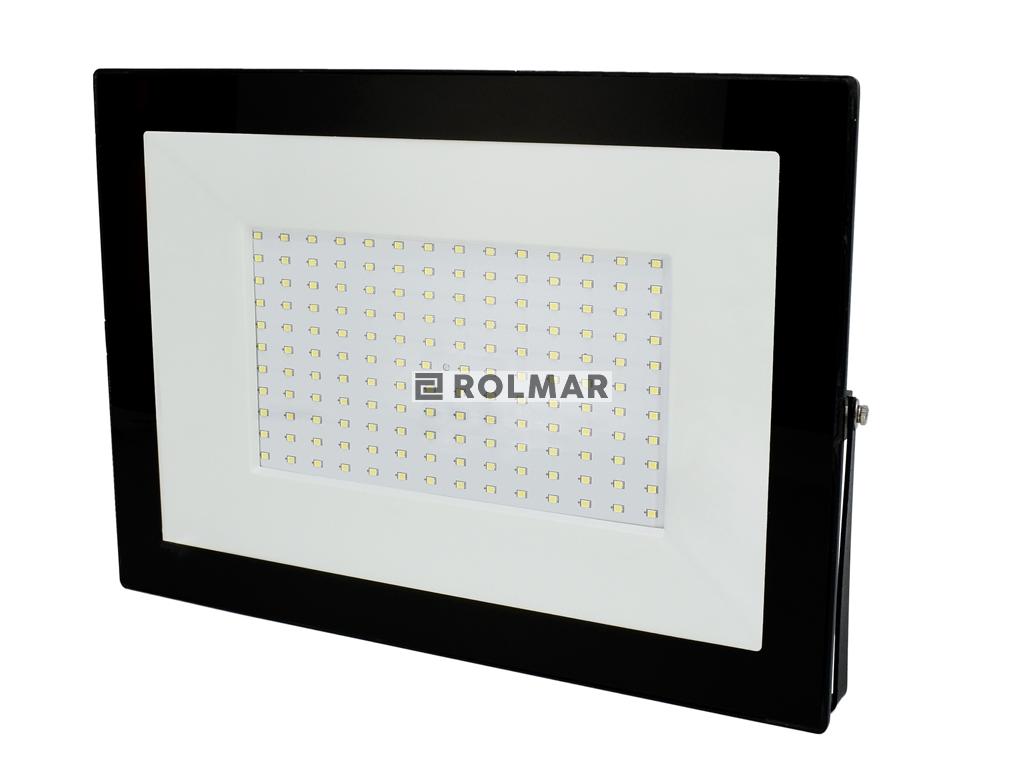 Naświetlacz, Lampa LED SMD 230V 100W 6500K 8760LM IP65 CZARNY