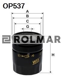 Filtr oleju PP-2.1.1 PP211 PP-211 OP 537 Filtron