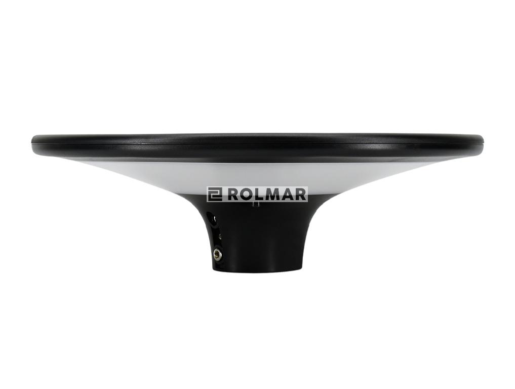 Solarna okrągła lampa. oprawa uliczna LED SOLGUM 20W 2200LM 4000K IP65