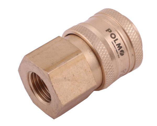 Szybkozłącze pneumatyczne P26 NW7.2 gniazdo 1/4"BSP gwint wewnętrzny POLMO  ( sprzedawane po 5 )