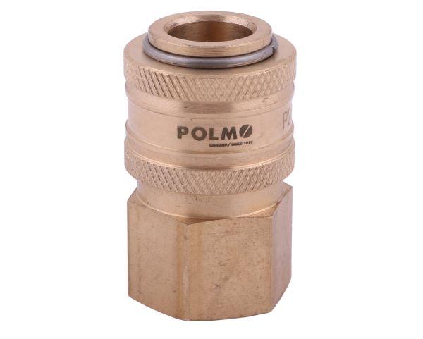 Szybkozłącze pneumatyczne P26 NW7.2 gniazdo 3/8"BSP gwint wewnętrzny POLMO  ( sprzedawane po 5 )