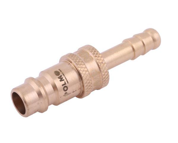 Szybkozłącze pneumatyczne P26 NW7.2 wtyczka pod wąż DN06mm POLMO  ( sprzedawane po 5 )