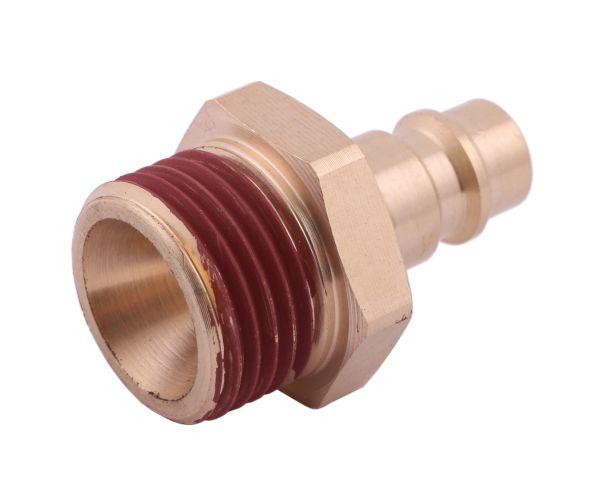 Szybkozłącze pneumatyczne P26 NW7.2 wtyczka 1/2"BSP gwint zewnętrzny POLMO  ( sprzedawane po 5 )