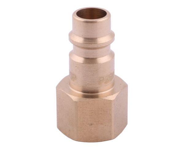Szybkozłącze pneumatyczne P26 NW7.2 wtyczka 1/4"BSP gwint wewnętrzny POLMO  ( sprzedawane po 5 )