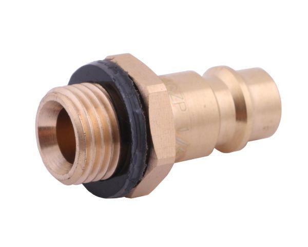 Szybkozłącze pneumatyczne P26 NW7.2 wtyczka 1/4"BSP gwint zewnętrzny POLMO ( sprzedawane po 5 )