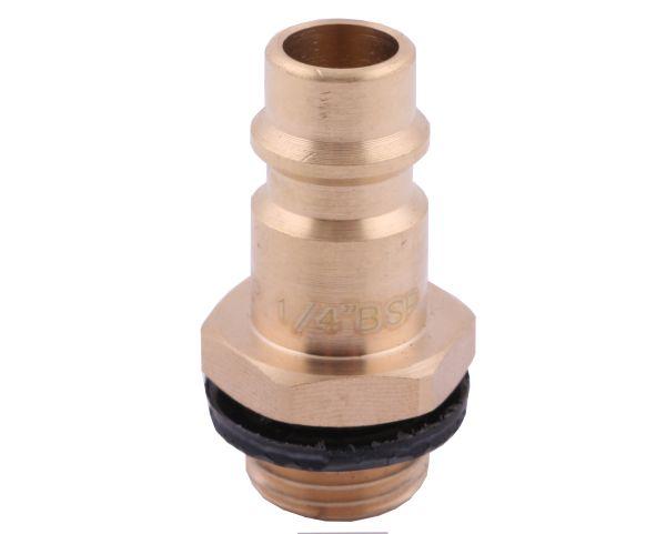 Szybkozłącze pneumatyczne P26 NW7.2 wtyczka 1/4"BSP gwint zewnętrzny POLMO ( sprzedawane po 5 )