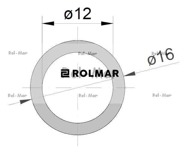 Wąż (przewód) tekalan ciśnienie robocze 12MP fi zew.16mm / fi wew.12mm   12*16 ( sprzedawane po 50 ) Polyurethane